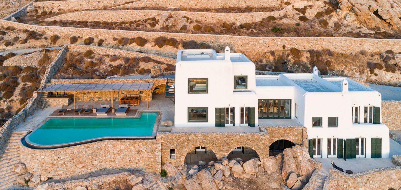 Luxury villa Mykonos Psarou